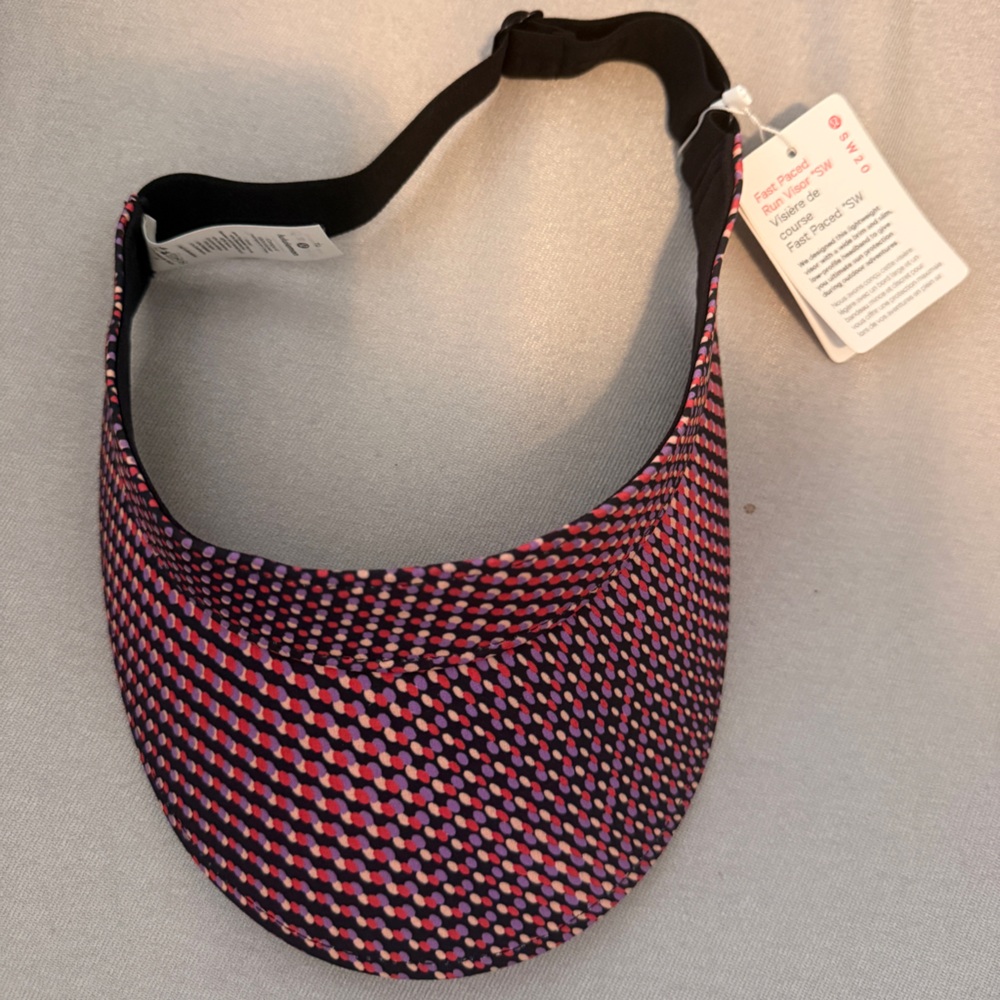 Lululemon fast paced run visor seawheeze 2020, NWT